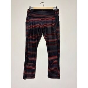 Lululemon Women Size 6 Twisted Dune Pace Rival Crop Full On Luxstreme Leggings